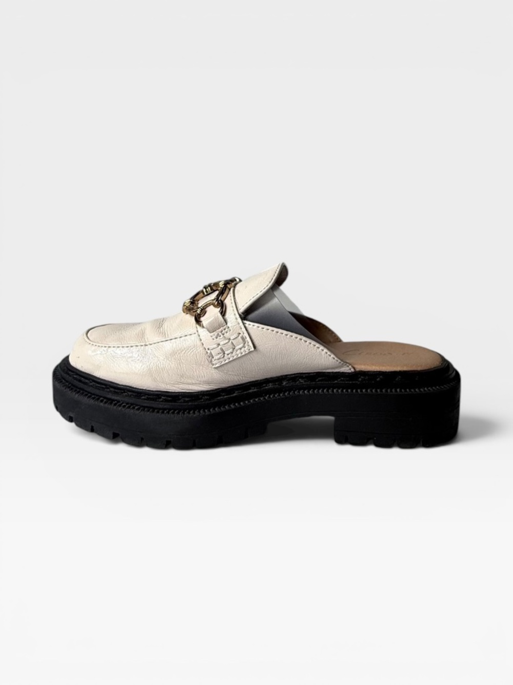 Circus by Sam Edelman Evangeline Lug Sole Mules in Vanilla Size 7 - Picture 7 of 10